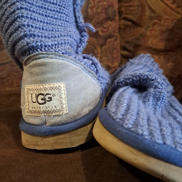 UGG Sweater Boots Size 7 - Picture 7 of 9